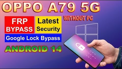 Oppo A79 5G Frp Bypass | Without Pc | Google Account Lock Unlock - Android 14 New Update 2025