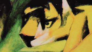 Tiger De Marc Franz Em Telas Fantásticas