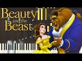 Beauty and the Beast [Piano Tutorial] (Synthesia) // Kyle Landry + SHEETS/MIDI