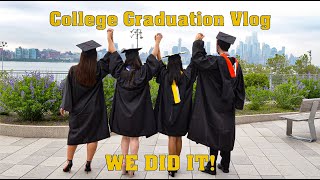 I GRADUATED! My In-Person Graduation Ceremony | my last college vlog | Graduation Series pt. 3