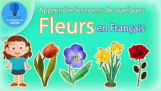 Apprendre les noms de quelques fleurs en français