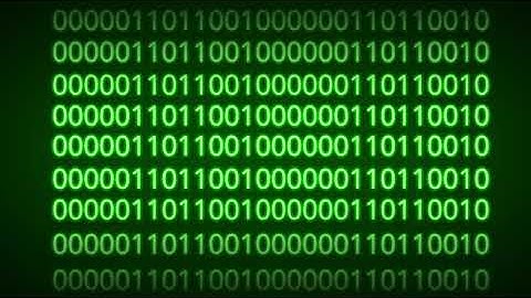 PC interface number loop animation - Download Stock Footage