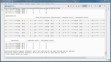 Genetic Algorithms (06+) + data mining w/ logical operators (02) - JAVA Prototype Project (+ SQLite)