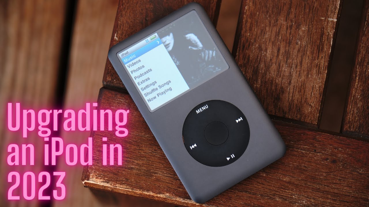 How to upgrade Ipod Classic 6th gen 80GB to 128GB - YouTube