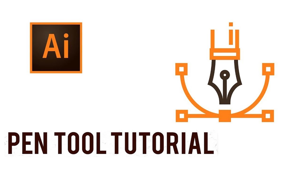 Pen Tool Tutorial | Adobe Illustrator | AHMAD ALAMIN - YouTube
