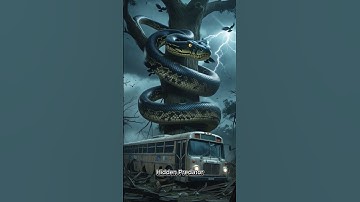 Mysterious | Ancient Anaconda Snake Wrapped Around an Old Tree #mysteriou #snake