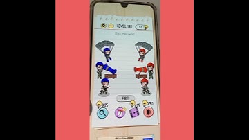 #Tricky #puzzle #Brain test #Level182 "End the war"