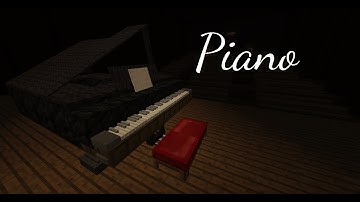 Minecraft: Playable Piano (Vanilla 1.8)