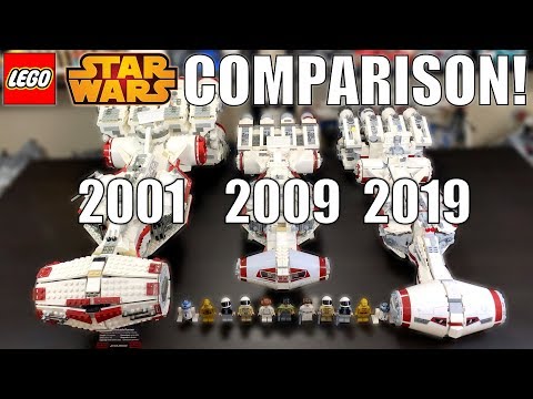 Glatte Kan ikke Forskellige LEGO Star Wars Tantive IV Comparison! (10019, 10198, 75244 | 2001, 2009,  2019) - YouTube