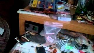 a dangerous way to light an led