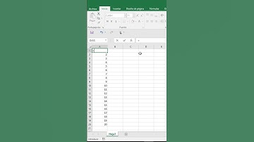 ENUMERAR EN EXCEL