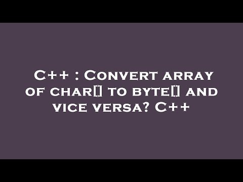 C++ : Convert