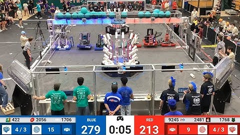 FRC Reefscape Clean World High Score: IRI Match 39 (Blue Alliance Angle)
