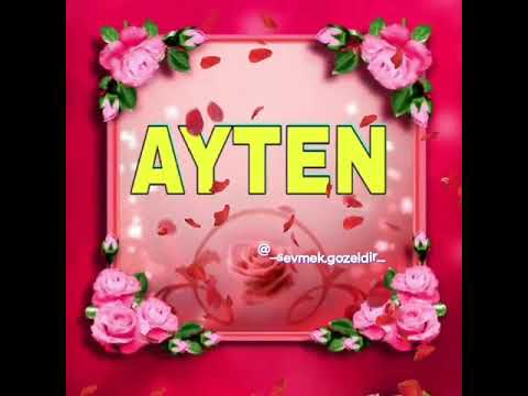 Yaxsiki varsan Ayten Aytən adına gözəl video #ayten #aytən