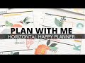 PLAN WITH ME | HORIZONTAL HAPPY PLANNER | Happy Plans & Happy Blooms | March 1-7, 2021