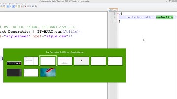 25  Text Decoration  IT Bari com   Web Design Bangla Video Tutorial