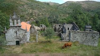 VILA REAL - Montalegre - Pitões das Júnias. Mosteiro de Pitões das Júnias e Cascata