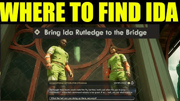 Outer worlds 2 -  bring ida rutledge to the bridge (for whom the bridge tolls) | How to find ida
