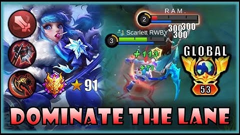 CRAZY RUBY EXECUTE BUILD!!!! - Top Global Ruby Gameplay - MLBB