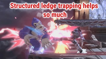 Structured ledge trapping helps so much