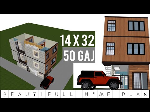 50 gaj  Home  plan  with car parking 50 gaj  house  design 