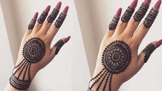 Eid 2020 Special Mehndi Design || Simple Easy Arabic Mehndi Design for Hand || Unique Mehndi Designs