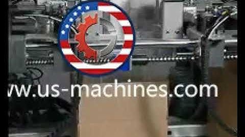 Automatic empty box carton bag inserting machine bag in box carton customized equipment