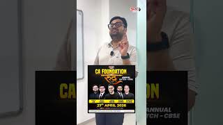 Dhurandhar Style 😎 CA Foundation Batch Announcement | CA Adarsh Sir