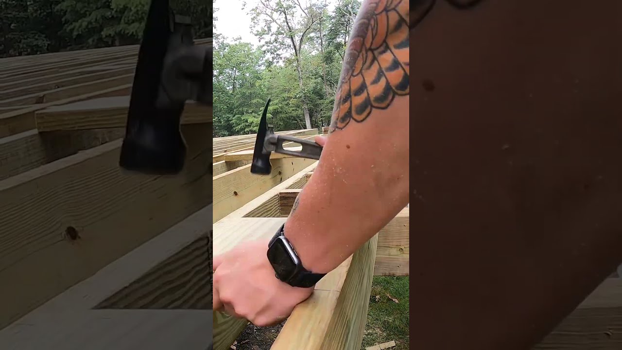 Ladder Vs Flat Blocking Carpentry Build