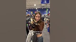 THRIFT with me🤑 day in my life NYC! #shorts #nyc #thrifting