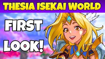First Impressions & Gameplay! | Thesia Isekai World | TapScreen Gaming
