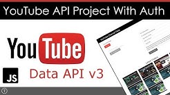 YouTube API Project With Authentication - Durasi: 58.24. 