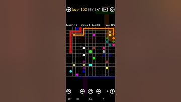How To Solve Flow Free Premium 15x15 Mania Level 102 Hard Board Walk Through Solution Walkthrough