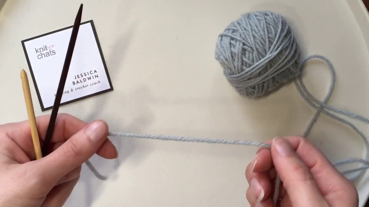 KnitChats Crochet CastOn, No Slipknot YouTube