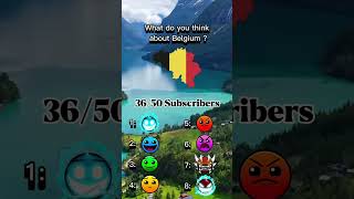 What do you think about Belgium ? #mapping #map #belgium