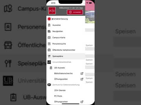 Uni Mainz App