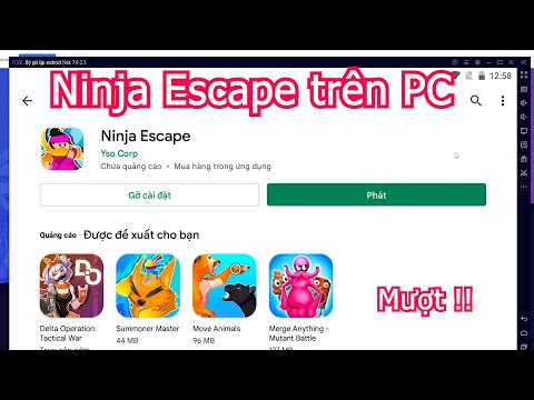 Ninja Escape PC – Cách tải & chơi mượt trên Máy tính, Laptop Windows