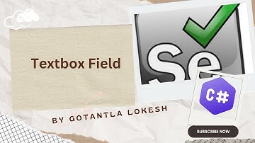 [2024] Part 13: How to Handle Textbox Field Selenium C# | #selenium #csharp