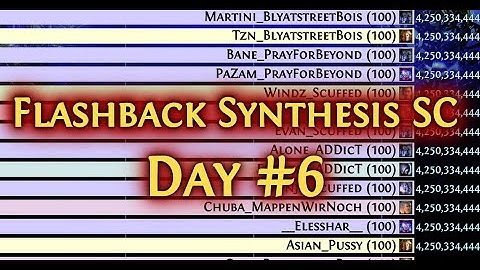 [Path of Exile Ladders] DAY #6 - Flashback Synthesis Softcore - Top 20 - All Classes