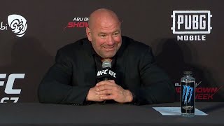 UFC 267: Dana White Post-Fight Reaction