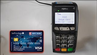 SWIPE CARD MACHINE || HOW TO USE  SWIPE CARD MACHINE || HINDI