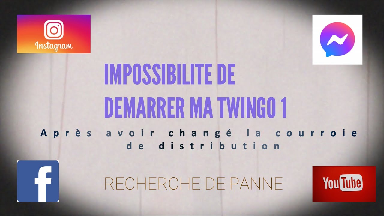 Impossible démarrage Twingo - YouTube