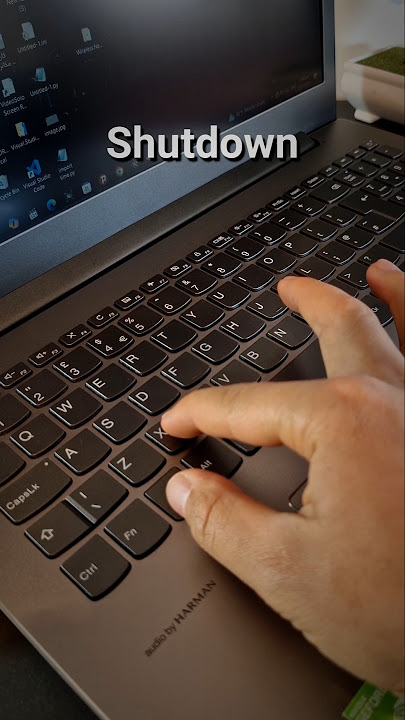 Shutdown shortcut keys | #computer #PC #asmr #tricks