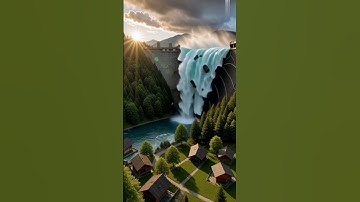Breaking a forest dam and causing a massive flood 🌊🌲