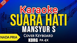 SUARA HATI | KARAOKE HD by Mansyur S