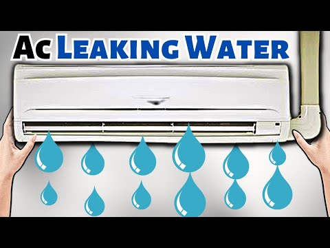 Video: Moeten airconditioners water lekken?