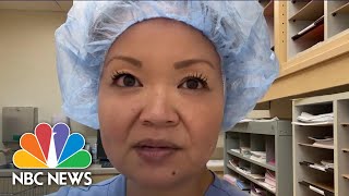 Healthcare Workers Describe Trepidation, Dread As Coronavirus Cases Spike | NBC News NOW