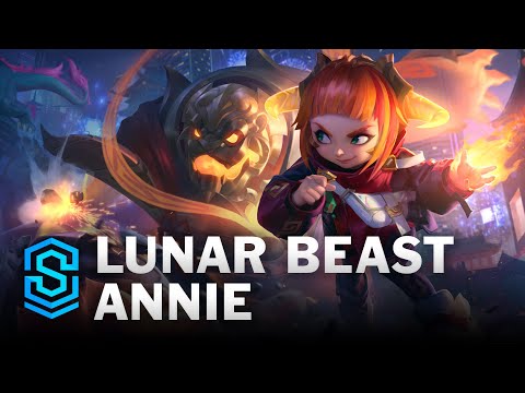 Lunar Beast Annie Skin Spotlight - League of Legends