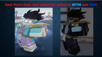 New voice lines that should be added to SPTW and OVA... {YBA}