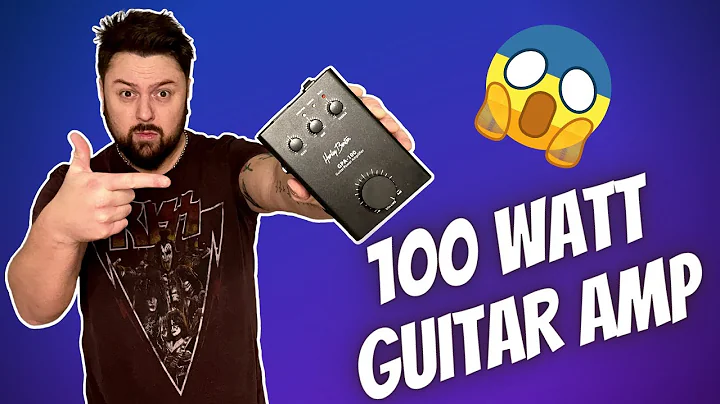 Harley Benton GPA 100 - 100 Watt Amp For Your Pedalboard!